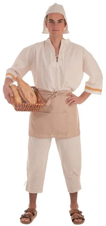 Disfraz de Molinero Medieval para Hombre Campesinos y Posaderos Medievales Llopis